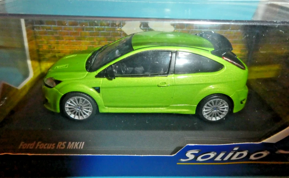 Solido 4314901 Ford Focus MKII RS Green 2010 1 43 DIE CAST MODEL