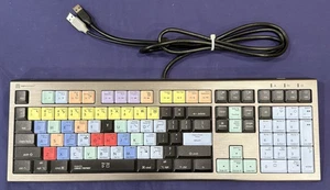 LogicKeyboard Astra Illuminated Keyboard for Cubase Mac OS Version - Picture 1 of 3