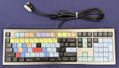 LogicKeyboard Astra Illuminated Keyboard for Cubase Mac OS Version - Image 1 of 3