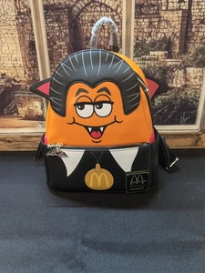 Loungefly x McDonalds Vampire McNugget Limited Ed Mini-Rucksack Neu Mit Etikett - Bild 1 von 10