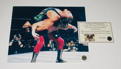 ROB VAN DAM Autographed 8x10 Color Photo - WWE TNA ECW WWF - With COA! - Image 1 of 3