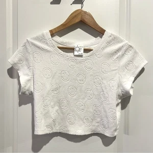 Crop top donna Aerie Offline Smiley. - Foto 1 di 6