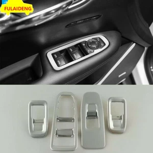 For Cadillac XT5 2016-2020 Silver interior window lift panel switch cover trim - Picture 1 of 7