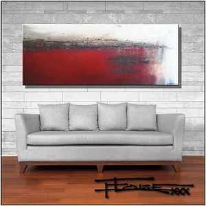 ABSTRAKTES GEMÄLDE LEINWAND WANDBILD groß, gerahmt, direkt vom Künstler ELOISExxx - Bild 1 von 7