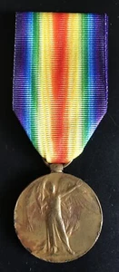 WW1 VICTORY MEDAL - 9052, PTE. G. BELL, MACHINE G UN CORPS. FROM RYTON ON TYNE. - Picture 1 of 10
