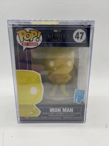 Personaggio Funko Pop Iron Man Artist Series Infinity Saga #47 e protezione rigida come nuovo - Foto 1 di 8
