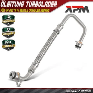Ölleitung Turbolader für VW Jetta IV 162 163 AV2 AV3 Beetle Chrysler Sebring JS - Bild 1 von 8