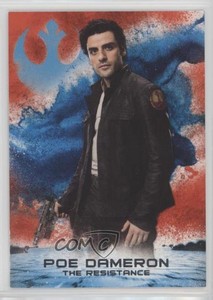 2018 Topps Star Wars: The Last Jedi Series II Red 12/99 Poe Dameron #RS-2 4r3
