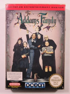 THE ADDAMS FAMILY NINTENDO NES PAL-B FRA (COMPLETE - BOX DAMAGED) - Imagen 1 de 11