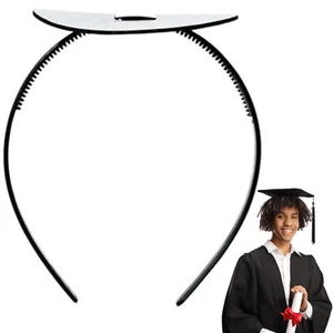 Graduation Cap Headband Secures Grad Cap Headband Insert Don't Change Your Ha... - Picture 1 of 7