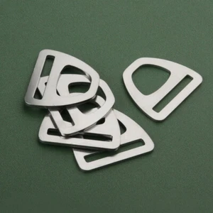 304 Stainless Steel Triangle D Ring Buckles Adjuster Backpack Strap 22/25/38MM - Picture 1 of 4