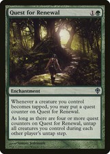 Quest for Renewal - Foil Worldwake LP MTG