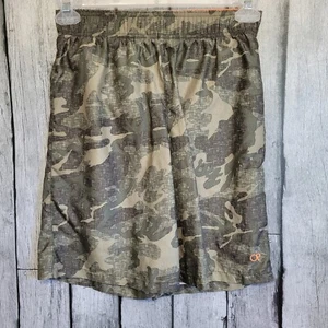 OP Swim Trunks Boys XL(14-16) Green Camo Swim Trunks - Picture 1 of 9