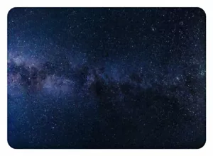 Blue Dark Galaxy Stars Pattern Wrap Decal for Apple Mac pro Dell Laptop Graphic - Picture 1 of 1