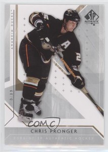 2006-07 SP Authentic Chris Pronger #99 HOF