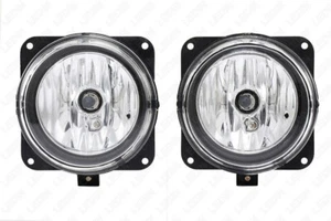 For 2000-2004 Ford F-150 F150 Harley Edition a Pair of Clear Glass 4" Fog Lights - Picture 1 of 10