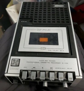 Marantz Superscope C-104 Professional Cassette Recorder w/battery Needs Work - Picture 1 of 12
