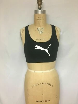 Sujetador deportivo Puma Power Shape Forever Logo TL34350 negro XS, S NUEVO CON ETIQUETAS $28 Foto 1 de 4