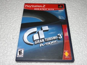 Gran Turismo 3: A Spec (PlayStation 2, 2006 PS2) Complete GREATEST HITS Tested - Picture 1 of 3