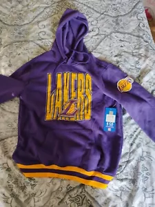 NBA Lakers L Basketball Purple, White, and Yellow Long Sleeve hoodie - Picture 1 of 4