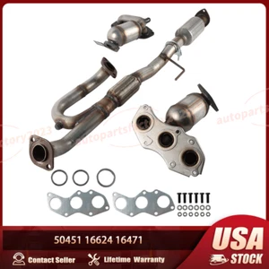 3x Catalytic Converter Fits 2005-2017 Toyota Avalon/2007-2017 Toyota Camry 3.5L - Foto 1 di 8