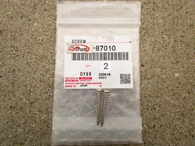 ПОДХОДИТ: 89 - 95 TOYOTA ПИКАП ЗАДНИЙ ЗАДНИЙ ФОНАРЬ ВИНТЫ QTY 2 OEM СОВЕРШЕННО НОВЫЙ - Изображение 1 из 3