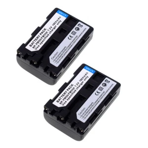 2X NP-FM50 Battery for Sony DCR-TRV25 TRV27 TRV30 TRV33 TRV38 TRV39 TRV40 DSC-R1 - Picture 1 of 5