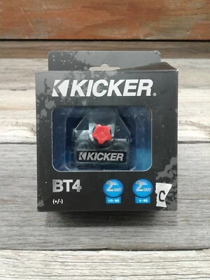 Kicker BT4 2 x 0/8-Gauge and 1 x 4/8-Gauge Output (C) - Image 1 of 2