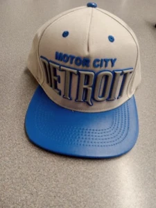 Motor City Detroit SNAPBACK Diamond CAP Hat - Picture 1 of 13