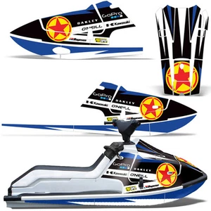 Calcomanías gráficas adhesivas para moto acuática Kawasaki X2 650 1986-1995 RStar - Imagen 1 de 3