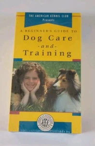 The AKC Presents A Beginner's Guide to Dog Care and Training [VHS 1993] NEW - Picture 1 of 3
