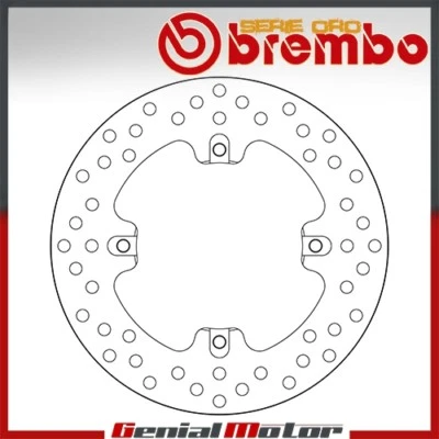 Disco Freno Fisso Brembo Oro Posteriore Mv Agusta Dragster Rr 800 2014 > 2016 - Image 1 of 2