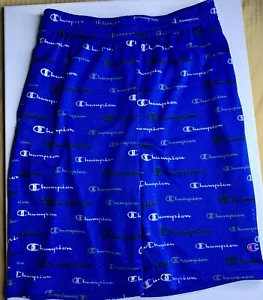 Pantalones Cortos Champion Auténticos Atléticos Niños Activos Estampado de Logo Bozetto Azul 18/20 - Imagen 1 de 3