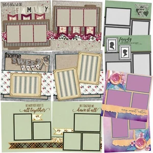FAMILY - Scrapbook Layout Set - Picture 1 of 6