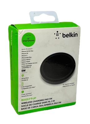 Belkin Boost Up Wireless Charging Pad 5W Qi Wireless Charger for iPhone Samsung - Image 1 of 2