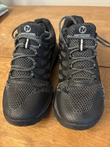 Merrell Antora 2 Damen-Sportschuh schwarz grau Trailrunning Vibram-Sohle Größe 7w - Bild 1 von 6