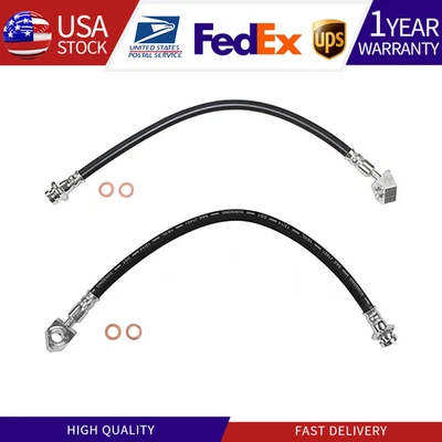 Brake Line Hose Front Sunsong For Nissan D21 2.4L 3.0L Nissan Pickup 2.4L 3.0L - Изображение 1 из 4