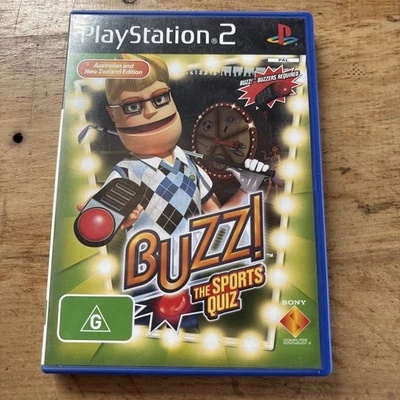 Buzz!: The Sports Quiz AUS/NZ Edition PS2 Sony PlayStation 2 Free Post - Image 1 of 4