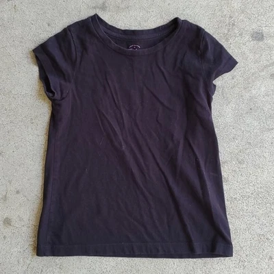 Faded Glory tee shirt black size girl's small - Image 1 of 2
