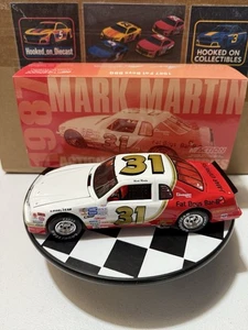 Mark Martin #31 FAT BOYS BARBECUE 1986 THUNDERBIRD 1/24 Nascar Diecast - Picture 1 of 12