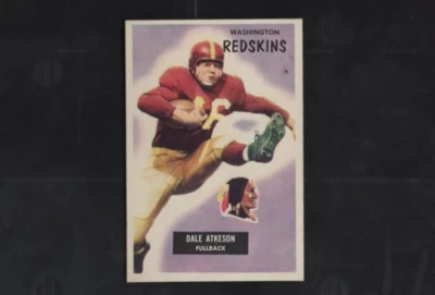 1955 Bowman No 129 Dale Atkeson NMMT - Image 1 of 2