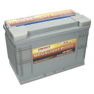 AGM Batterie Megalight 12V 115Ah Versorgungsbatterie Mover Caravan Boot Solar