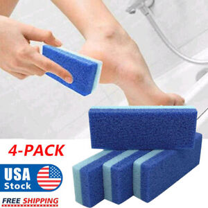 4 PACK Maryton Foot Pumice Stone for Feet Hard Skin Callus Remover and Scrubber