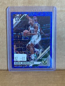 KHRIS MIDDLETON 2019-20 PANINI DONRUSS OPTIC BLUE PRIZM #71