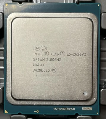 Intel Xeon E5-2630V2 SR1AM 2.6GHz LGA2011 15M Cache, 2.60 GHz CM8063501288100 - Image 1 of 2