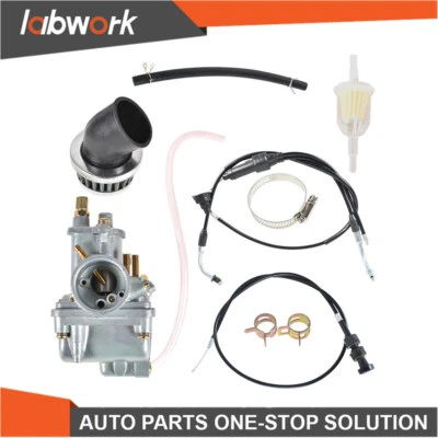 Labwork Carb For YAMAHA PW80 PeeWee Y-ZINGER Big Wheel 80 BW80 Kids Dirt Bike - Image 1 of 4