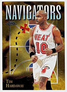 1998-99 TOPPS CHROME SEASONS BEST #SB3 TIM HARDAWAY Miami Heat Basketball Card