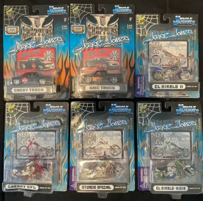 6-Jesse James West Coast Choppers Muscle Machines Lot of 6 - Image 1 of 4