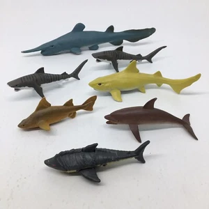 Mixed Lot of Toy Sharks & Discovery Channel Paddlefish, Robot Shark - Picture 1 of 24