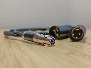 GSAudioCables balanced cable for Astell & Kern Kann Cube 5 pin mini XLR to 2 XLR - Picture 1 of 5